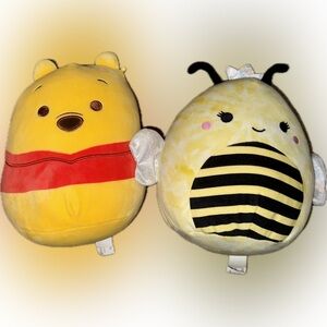 Winnie the Pooh and Bumblebee Squishmallows
